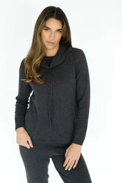 Humidity Sunday Jumper In Charcoal