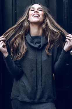 Humidity Sunday Jumper In Charcoal