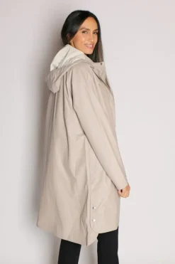 Ilse Jacobsen A Line Raincoat In Beige