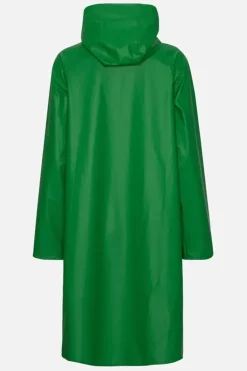 Ilse Jacobsen A Line Raincoat In Green