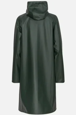Ilse Jacobsen A Line Raincoat In Beetle
