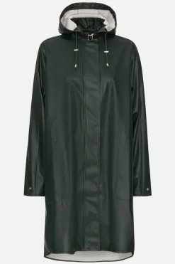 Ilse Jacobsen A Line Raincoat In Beetle