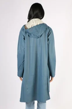 Ilse Jacobsen A Line Raincoat In Orion