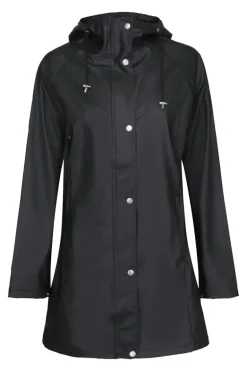 Ilse Jacobsen Classic Raincoat In Black