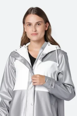 Ilse Jacobsen Silver Rain Jacket