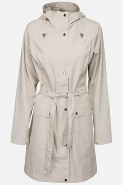 Ilse Jacobsen Trench Raincoat In Milk