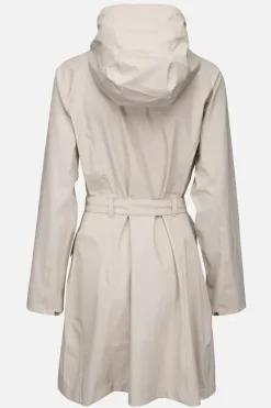 Ilse Jacobsen Trench Raincoat In Milk