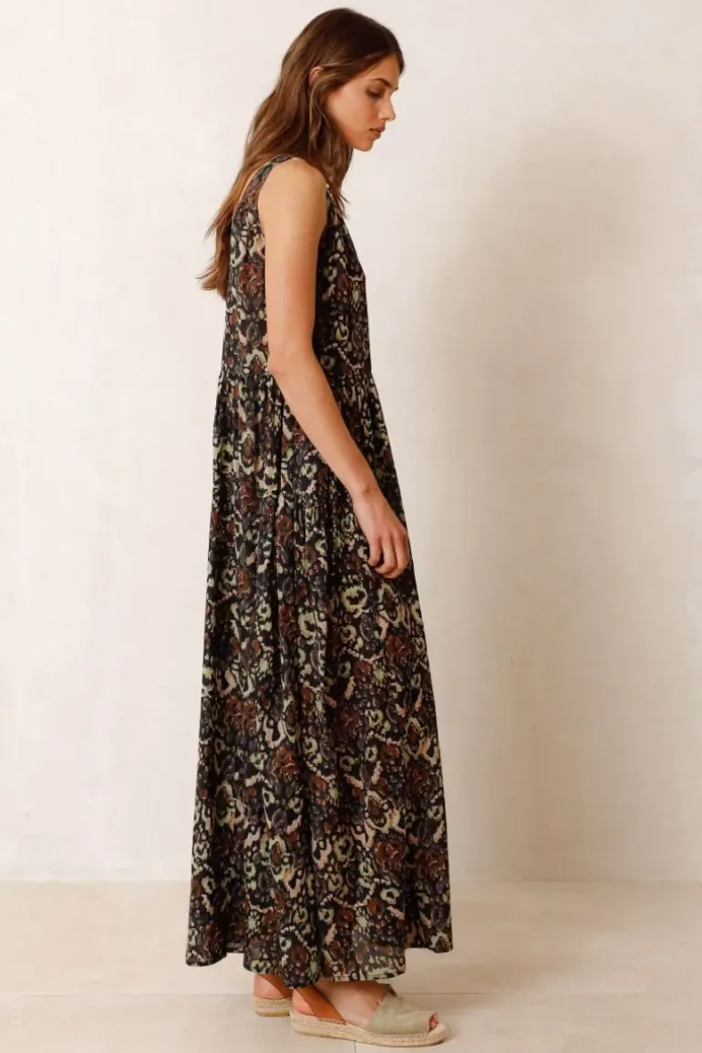 Indi & Cold Camile Dress In Black