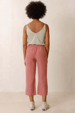 Indi & Cold Dany Pant In Red