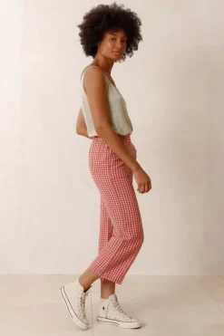 Indi & Cold Dany Pant In Red