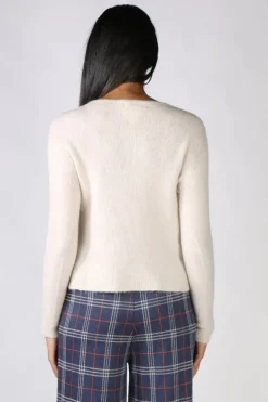 Indi & Cold Emily Knit Jumper In Beige