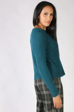 Indi & Cold Emily Knit Jumper In Slate