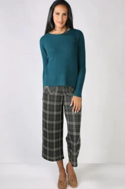 Indi & Cold Emily Knit Jumper In Slate