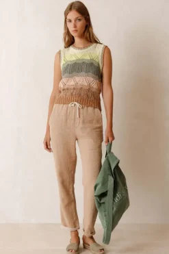 Indi & Cold Multi Crochet Vest