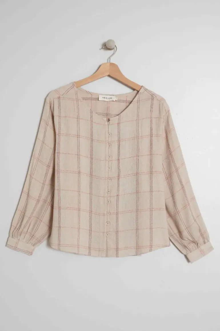 Indi And Cold Terra Shirt In Check