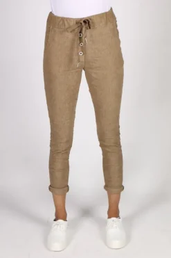 Italian Closet Jogger Pant In Beige