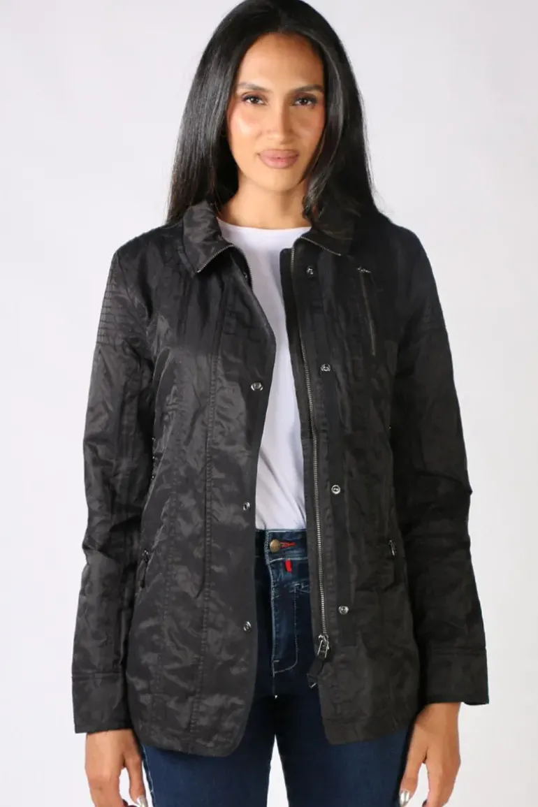 Jubilee Coat By Verge In Black