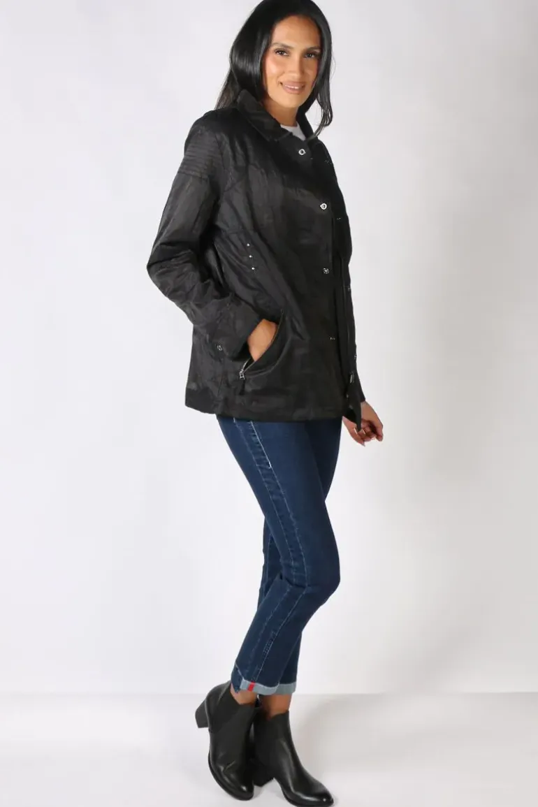 Jubilee Coat By Verge In Black