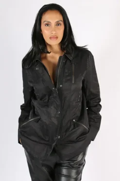 Jubilee Coat By Verge In Black