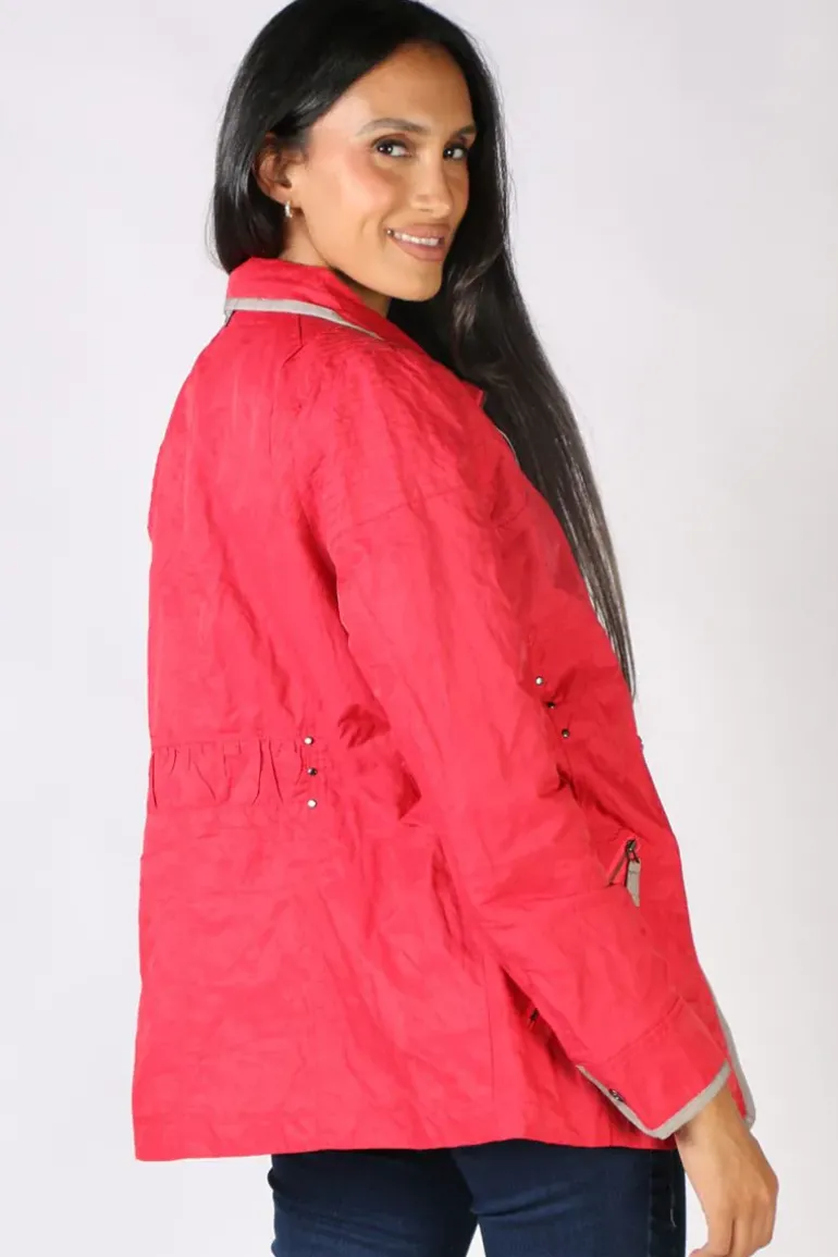 Jubilee Coat By Verge In Red