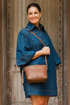 Kasey T Bag By Louenhide In Cocoa