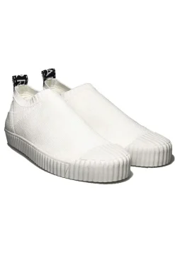Knitted Sand Shoe By Carrano In White