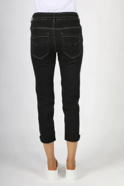 Lania Boyfriend Jean In Black