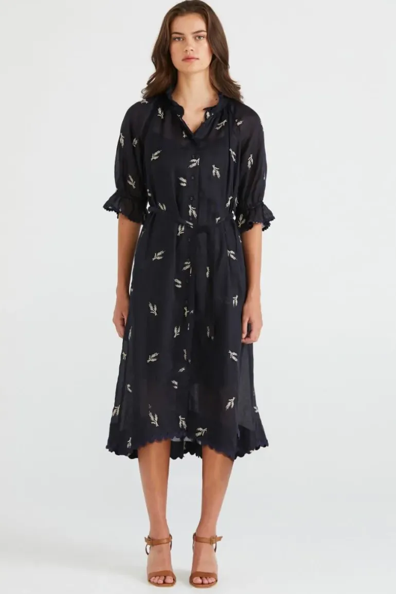 Lania Catalina Dress In Navy