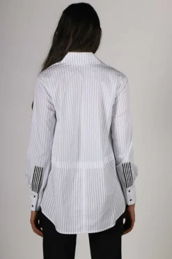Lania Charter Shirt In Stripe