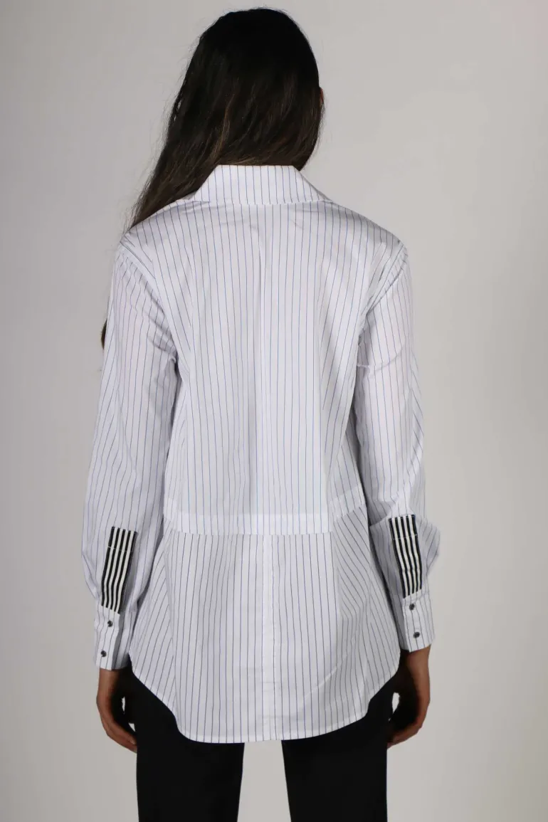 Lania Charter Shirt In Stripe