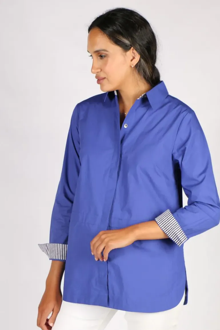 Lania Shirt By Bagruu In Ensign