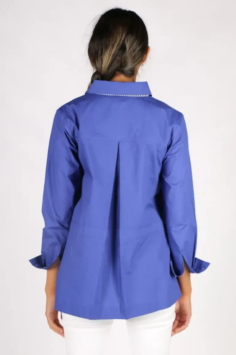Lania Shirt By Bagruu In Ensign