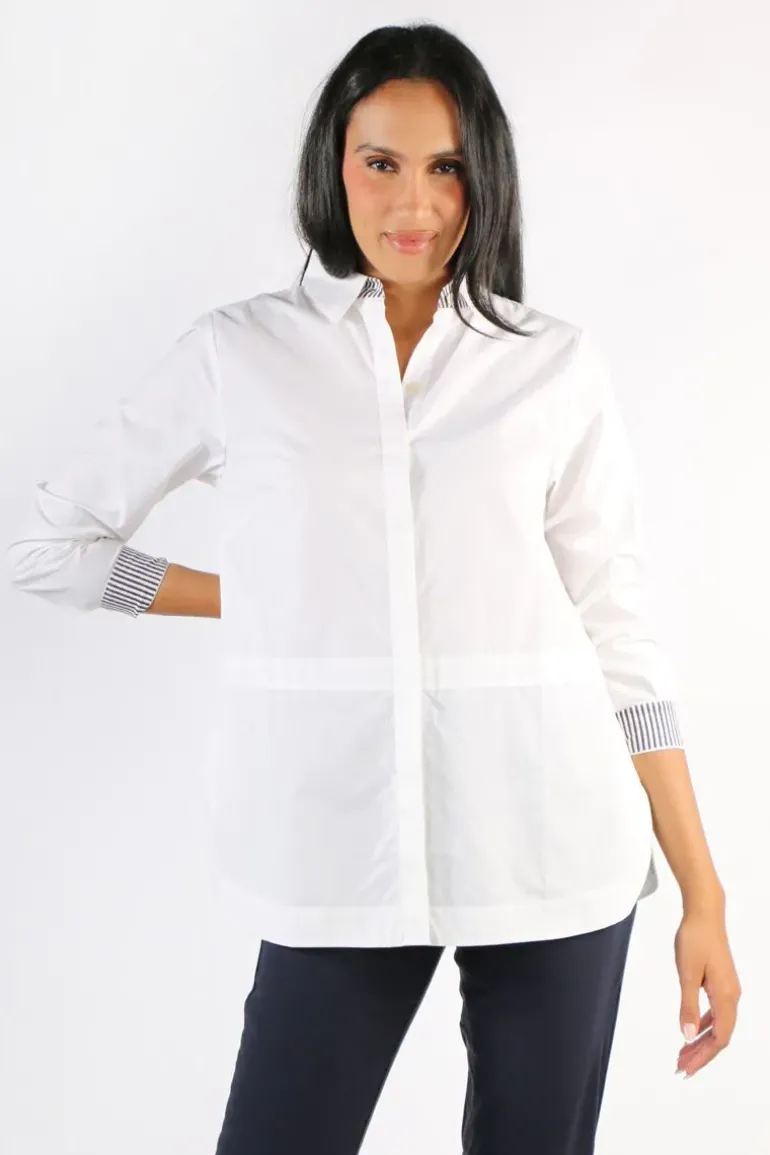 Lania Shirt By Bagruu In White