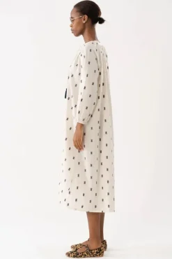 Lollys Laundry Punjab Dress In Cream
