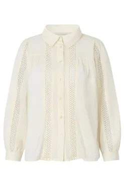Lollys Laundry Siena Shirt In Cream