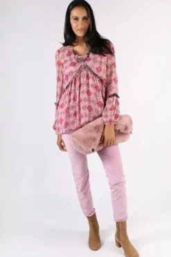 Loobies Story Belief Shirt In Pink