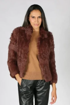 Loobies Story Gigi Jacket In Chocolate