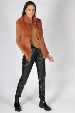 Loobies Story Gigi Vest In Ginger