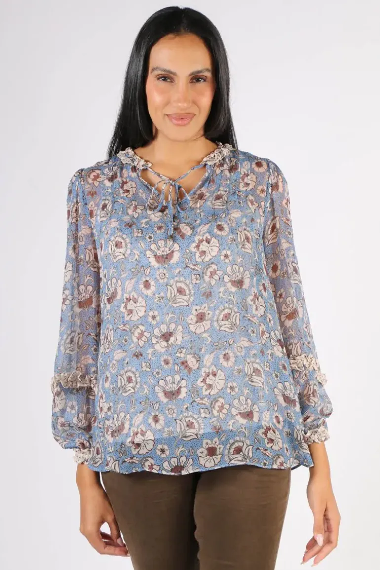 Loobies Story Margaret Shirt In Blue