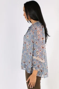 Loobies Story Margaret Shirt In Blue