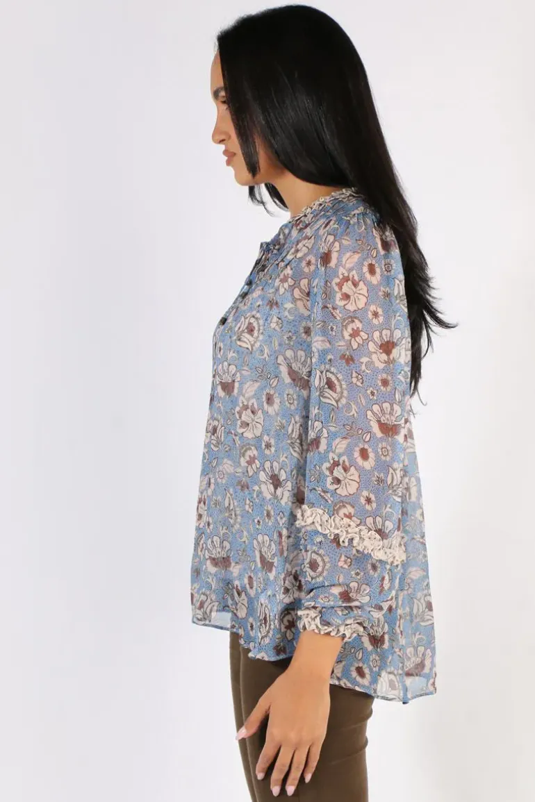 Loobies Story Margaret Shirt In Blue