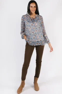 Loobies Story Margaret Shirt In Blue
