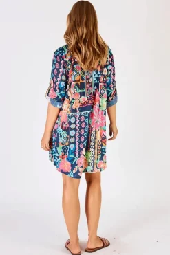 Lula Life Delphi Dress In Multi