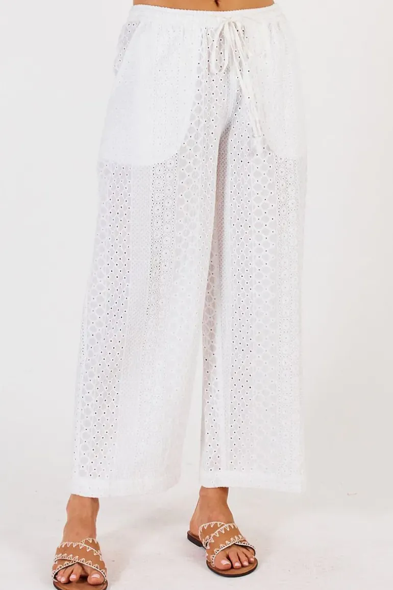 Lula Life Laila Pant In White