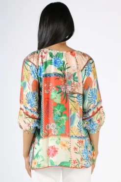 Lula Soul Botanical Top In Flame