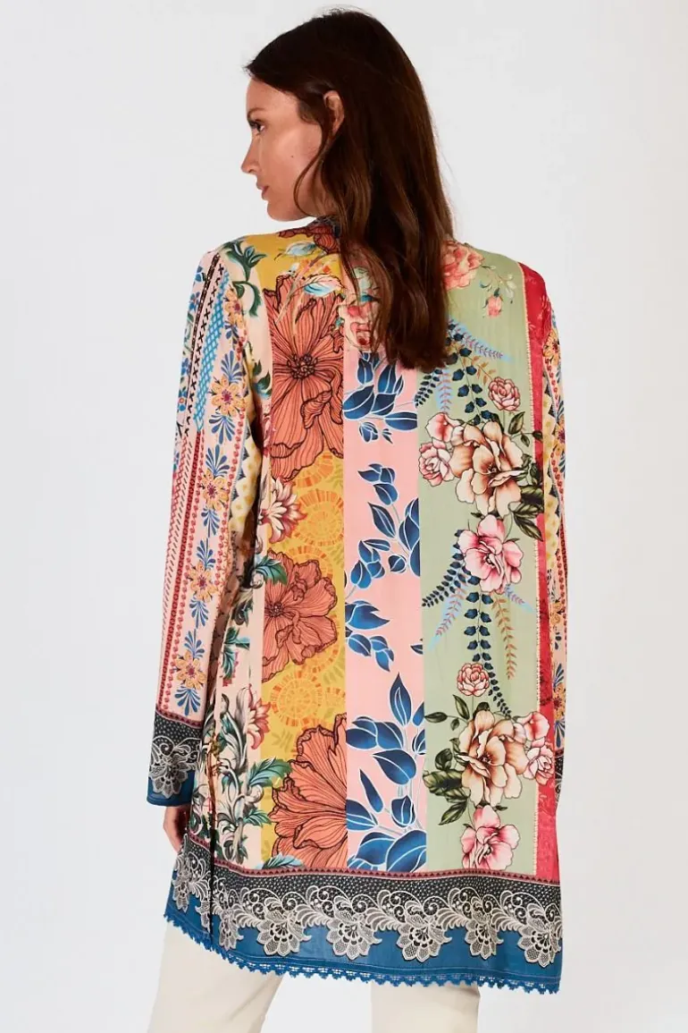 Lula Soul Capri Tunic In Multi