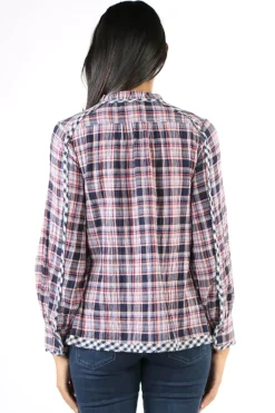 Madly Sweetly Dutton Shirt In Navy
