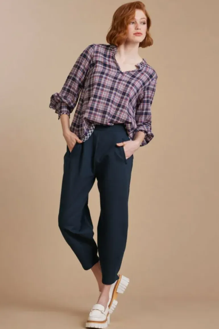 Madly Sweetly Dutton Shirt In Navy
