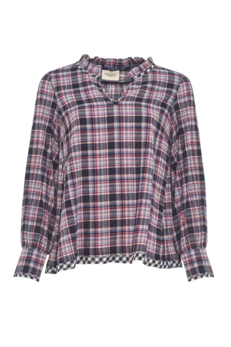 Madly Sweetly Dutton Shirt In Navy