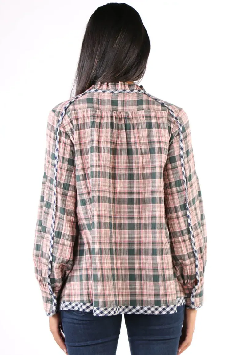 Madly Sweetly Dutton Shirt In Green